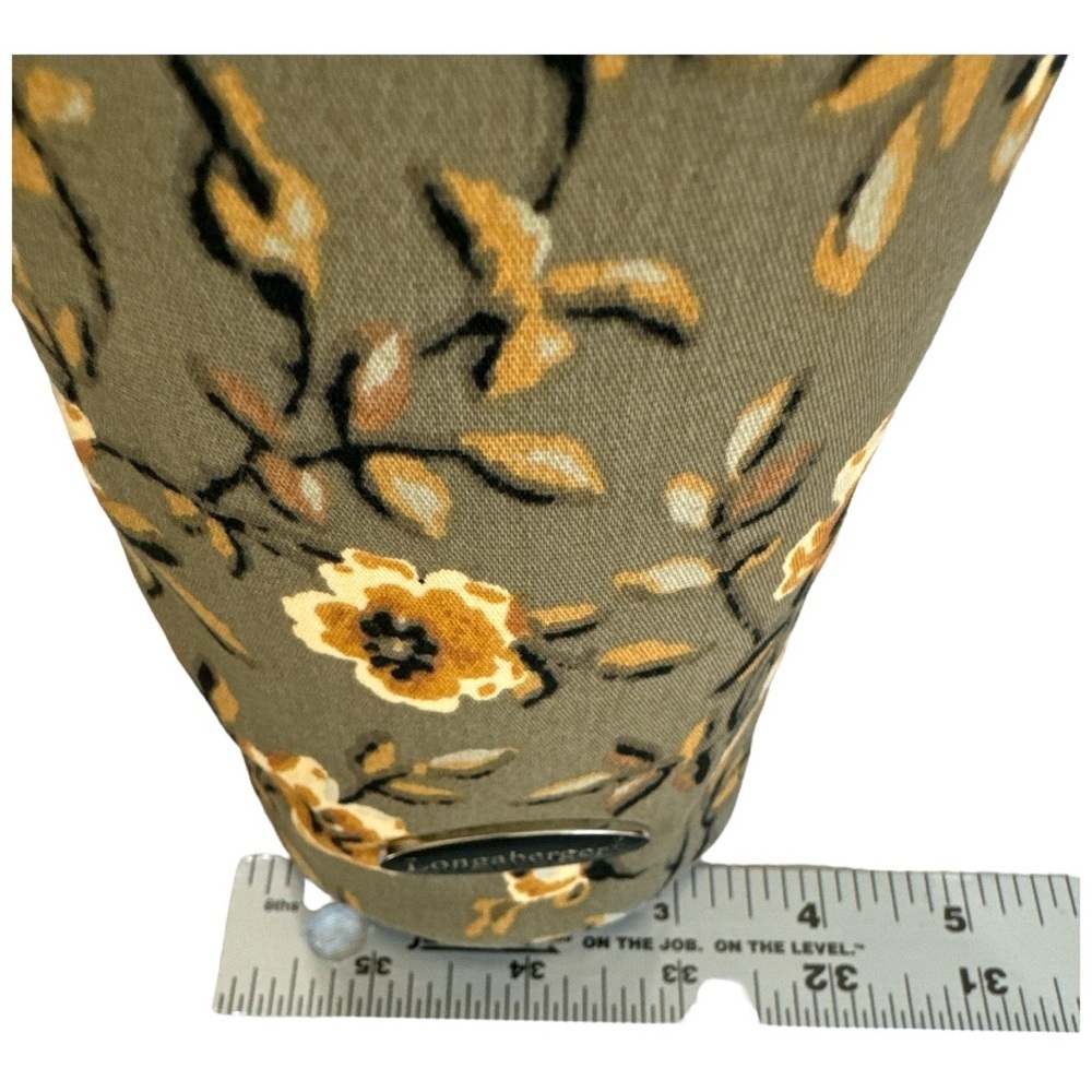Longaberger koozie floral drink holder - Picture 5 of 8